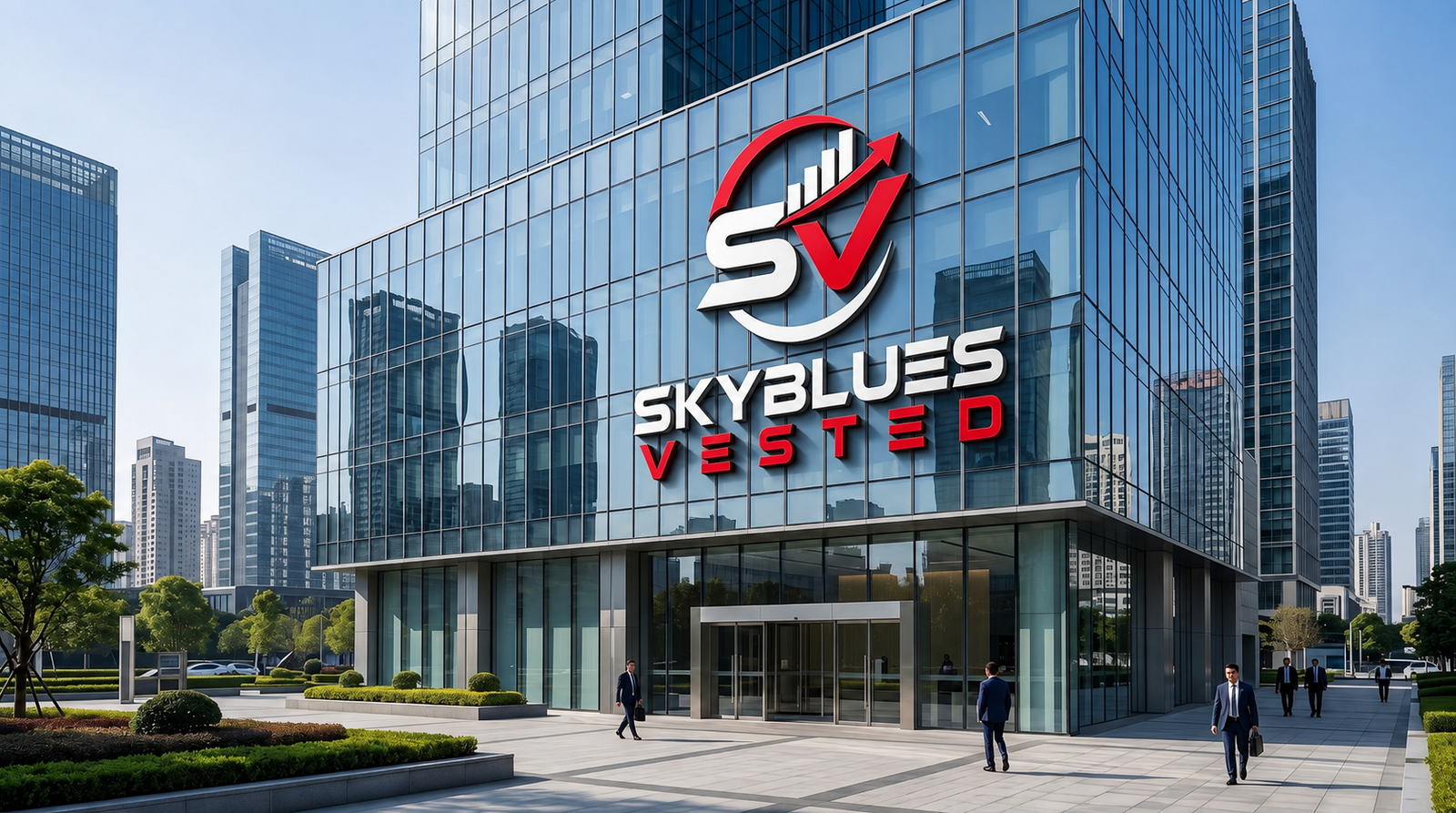 Skyblues Vested Office